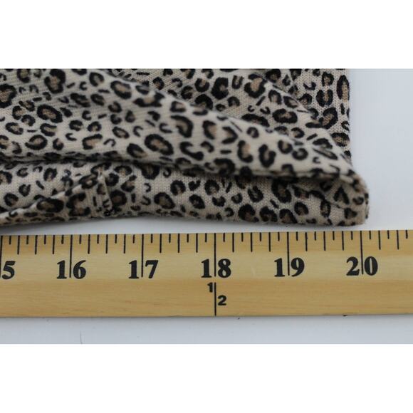 NWOT Sanctuary cheetah print  long sleeve shirt womens medium eclectic boho - Picture 5 of 5